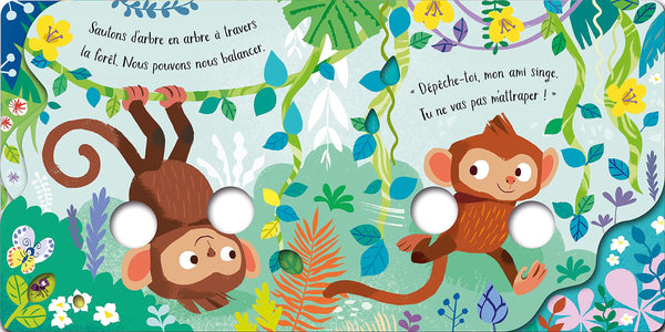 Drôles de singes - Les petits doigts