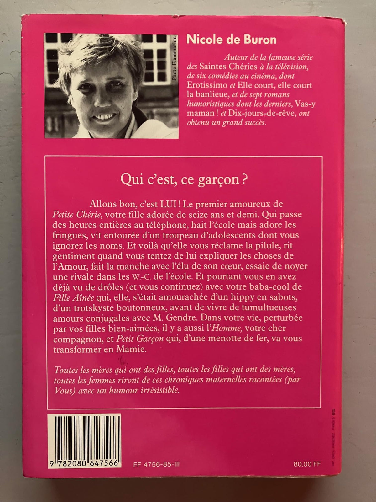 Qui c'est, ce garçon ?