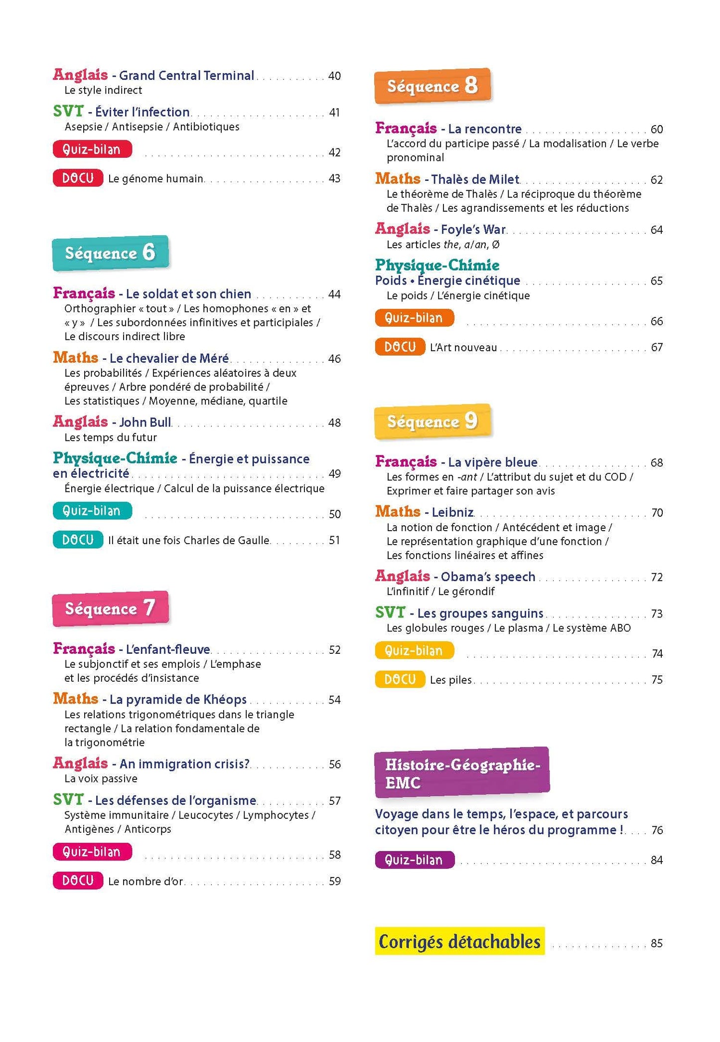 Cahier de vacances 2025, de la 3e vers la 2de: Magnard, l'inventeur des cahiers de vacances