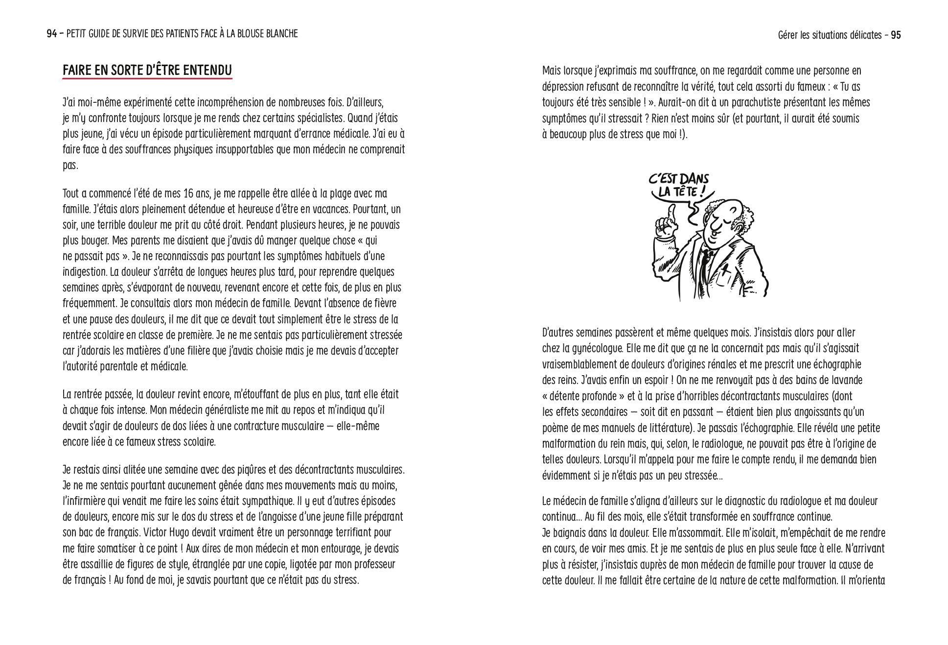 Petit guide de survie des patients face à la blouse blanche - De salles d'attente en consultations, bien communiquer avec ceux qui nous soignent