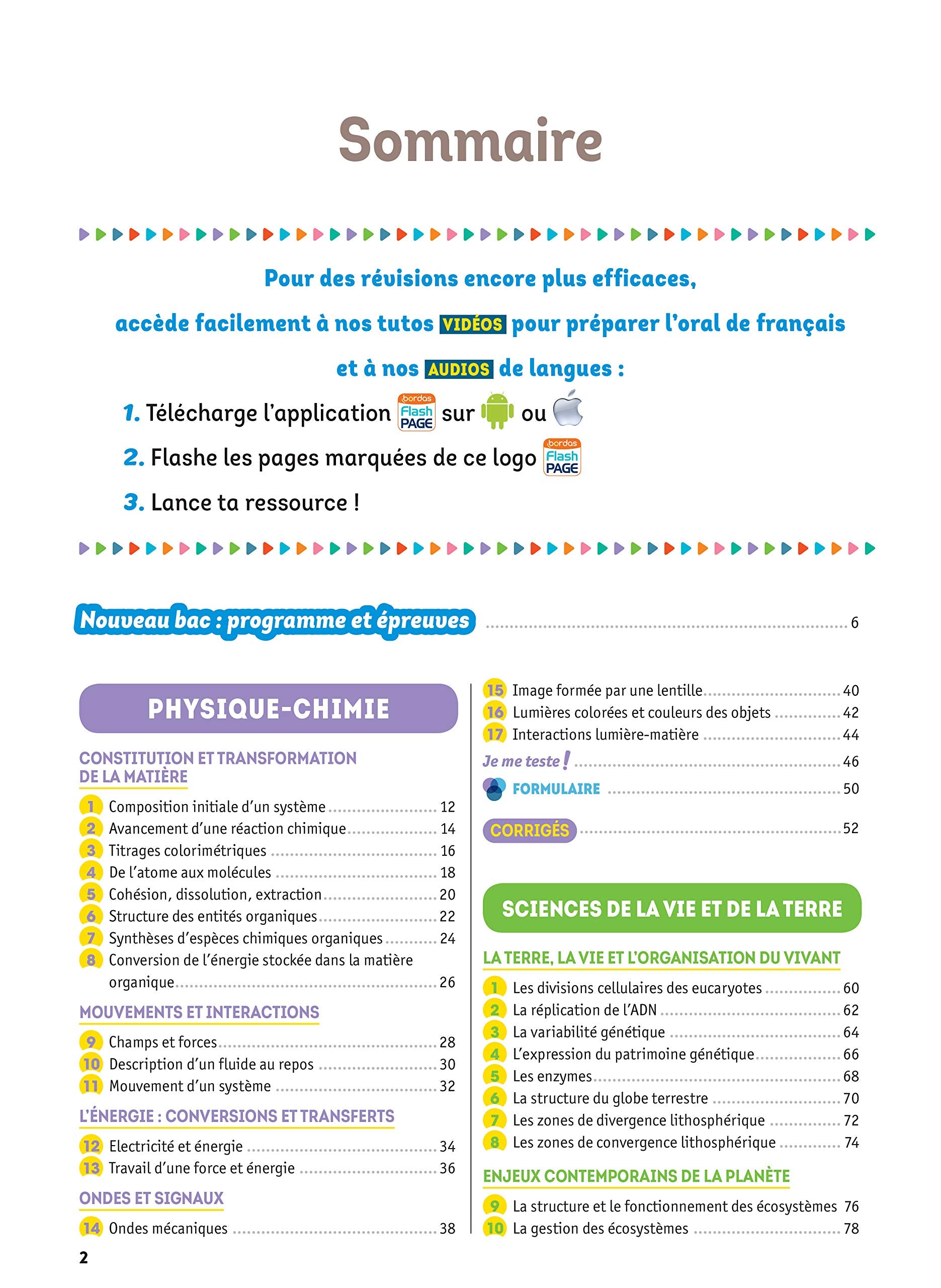 L'Année de 1re - Spécialités Scientifiques