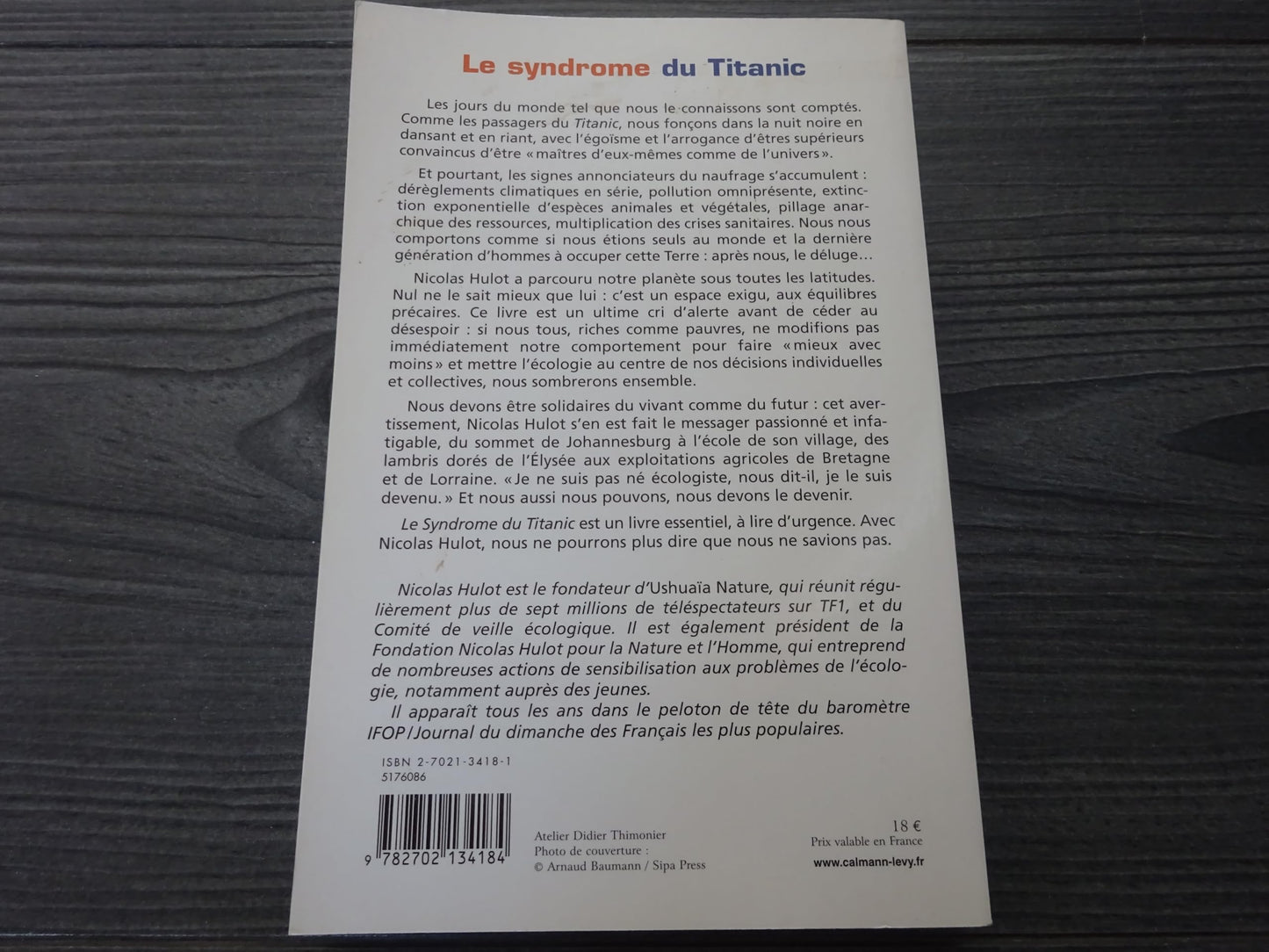 Le Syndrome du Titanic