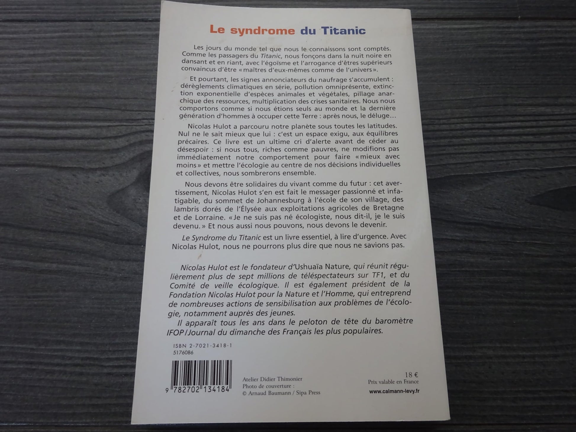 Le Syndrome du Titanic