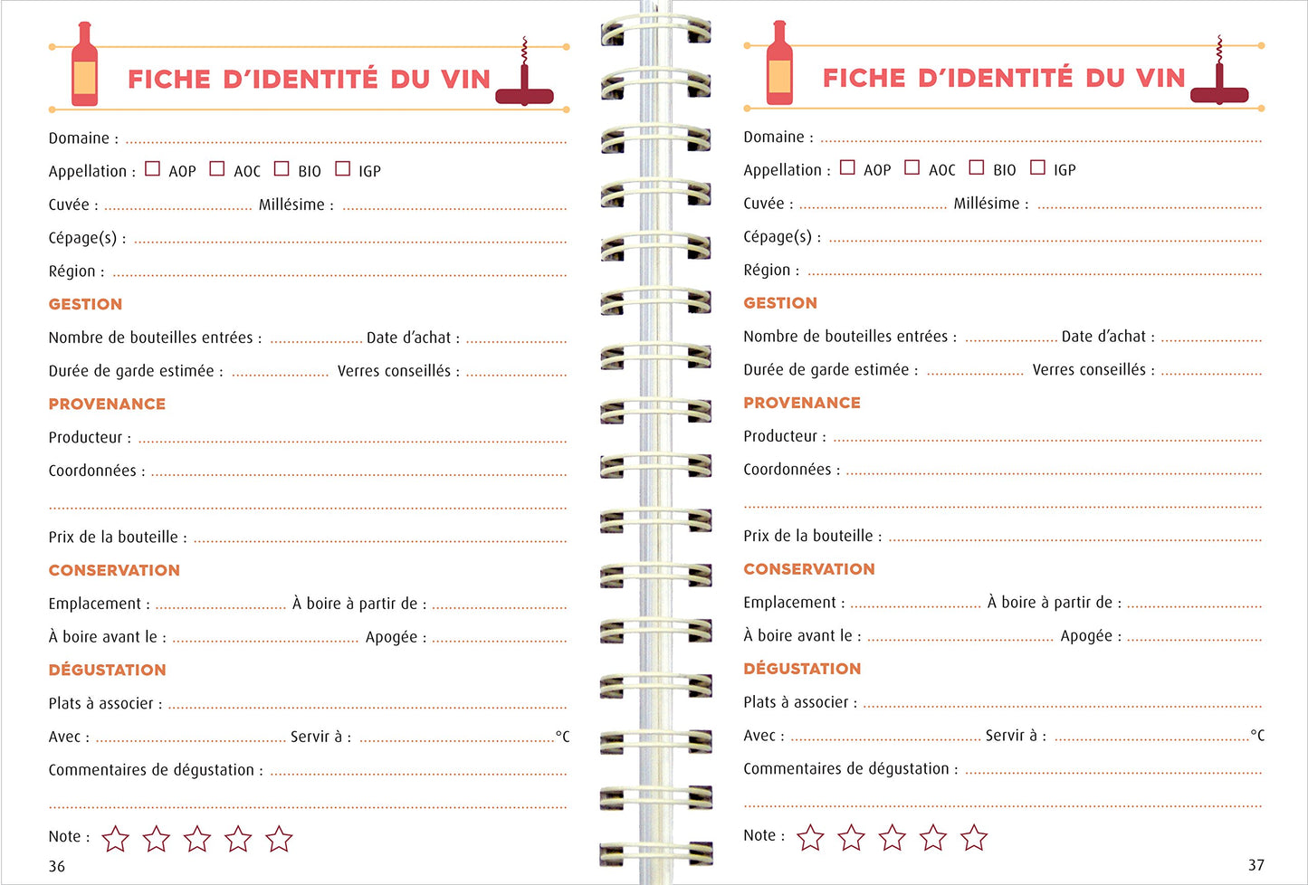 Carnet de cave Mémoniak