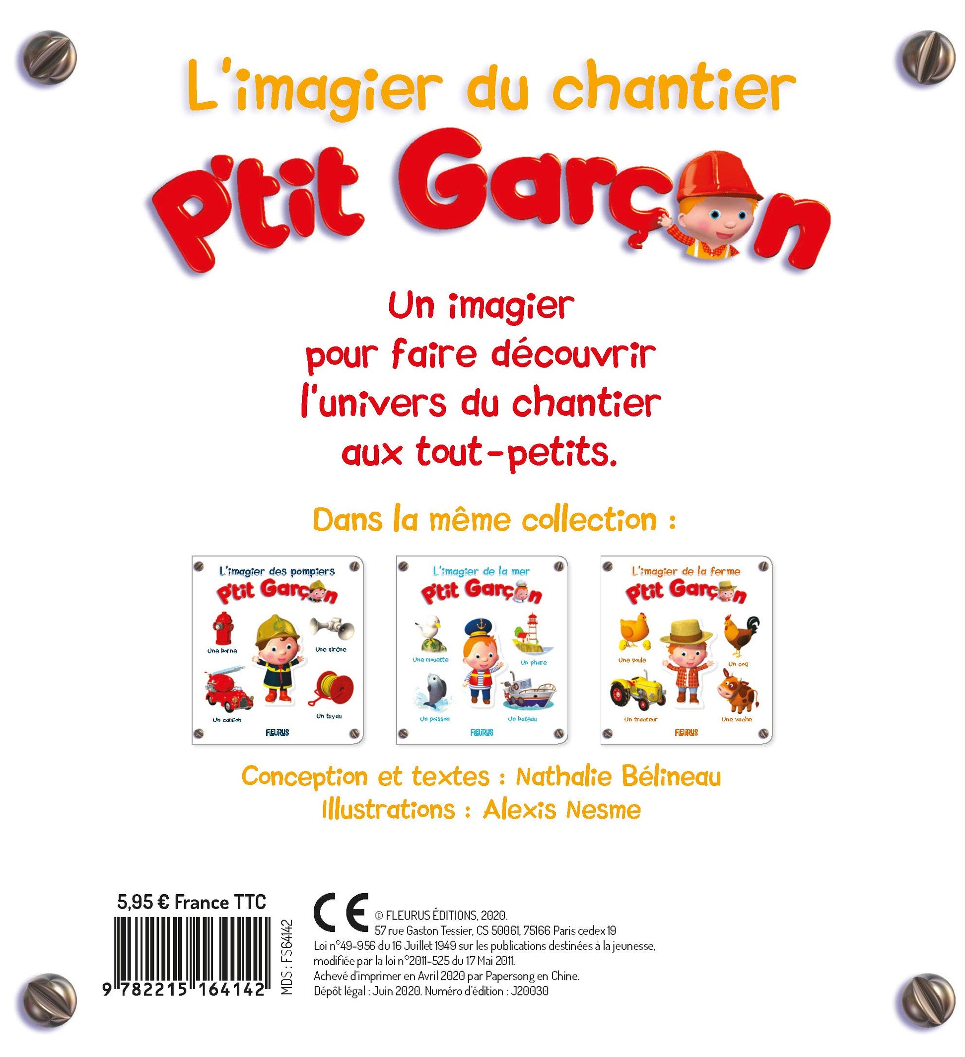 L'imagier du chantier - P'tit Garçon