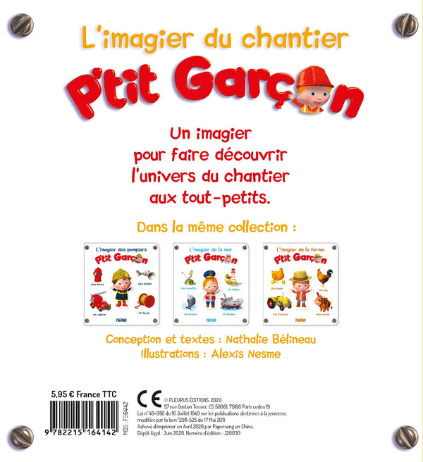 L'imagier du chantier - P'tit Garçon