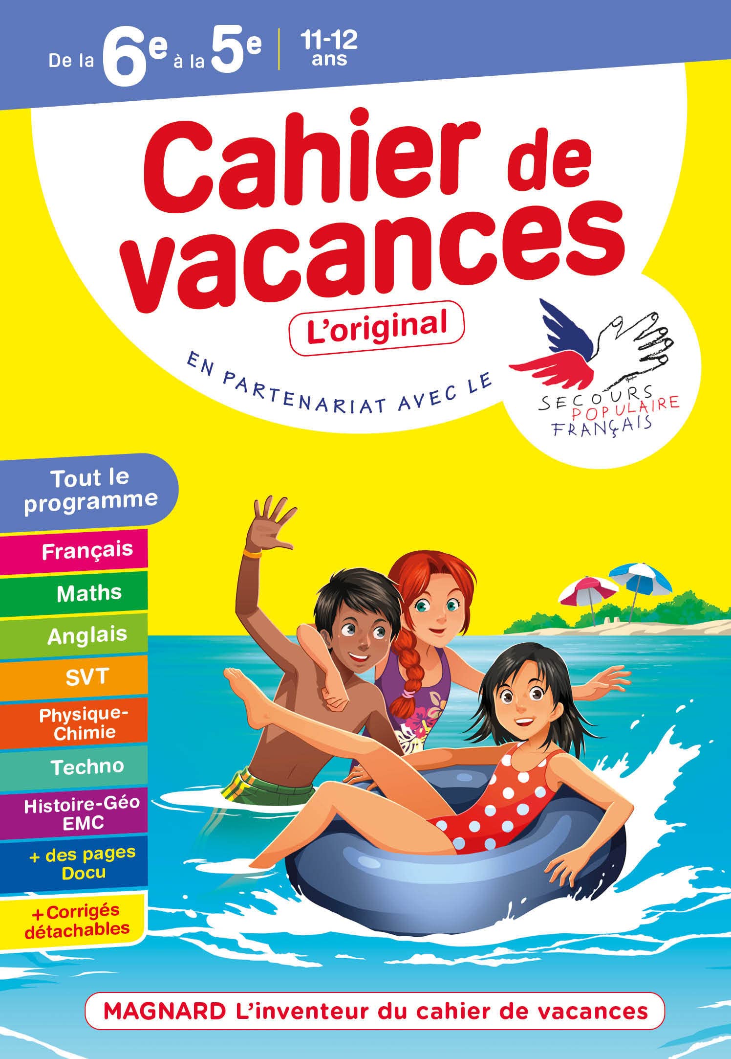 Cahier de vacances 2022, de la 6e vers la 5e: Magnard, l'inventeur des cahiers de vacances