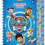 Totum Paw Patrol 720831 Scratch Book avec pochoirs, Autocollants à Paillettes et Stylo à gratter pour la Maison et Les déplacements