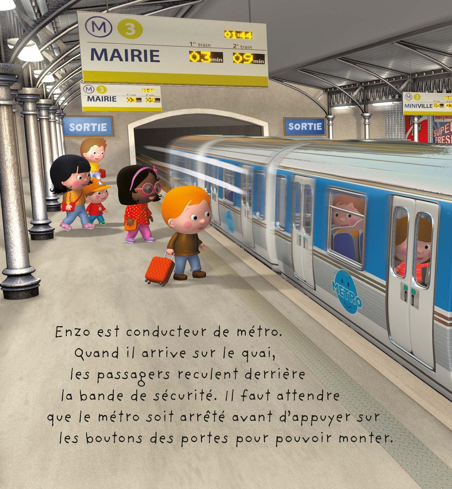 P'tit garçon - Tome 38 - Le métro d'Enzo