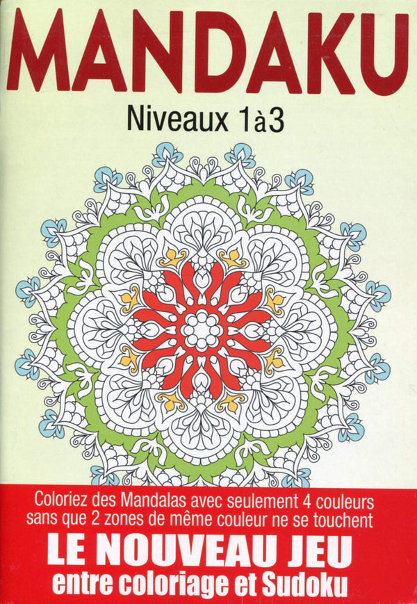 Mandaku : Niveaux 1 à 3 - Le nouveau jeux entre coloriage et Sudoku