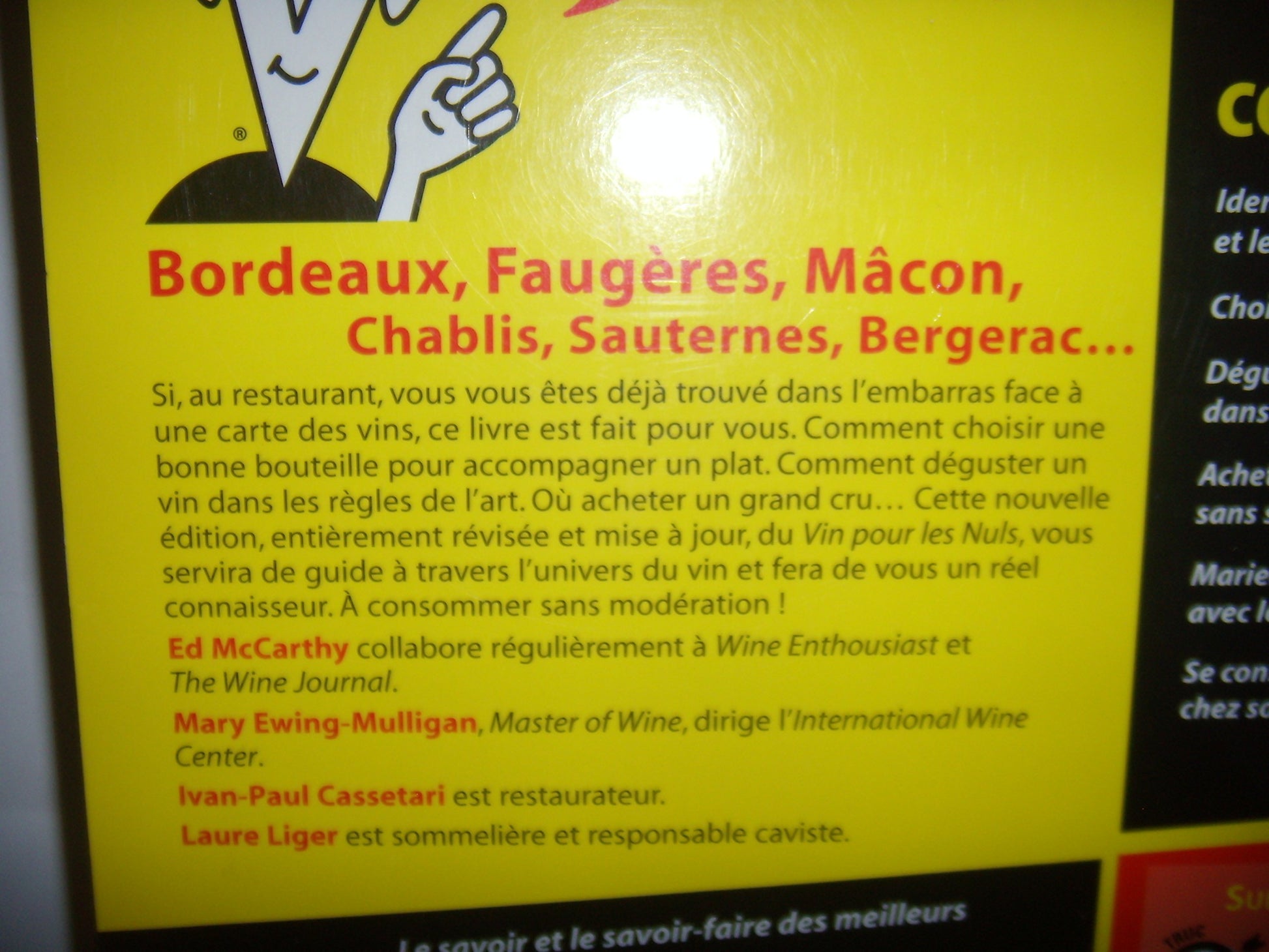 Le Vin pour les nuls