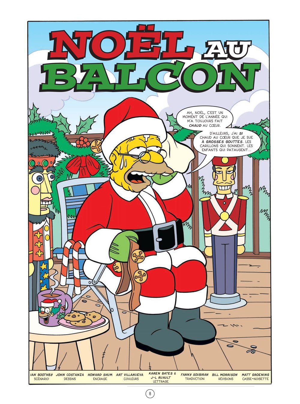 Les Simpson - Special fetes - Tome 1 Embuches de noel (1)
