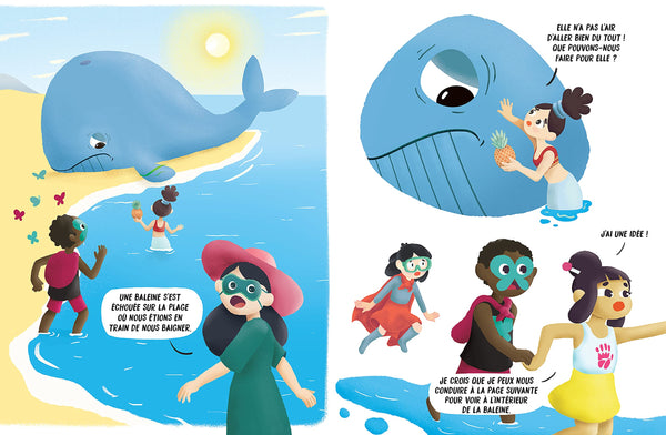 LA LIGUE DES SUPER-POUVOIRS STUPIDES ET L'ÎLE DE PLASTIQUE