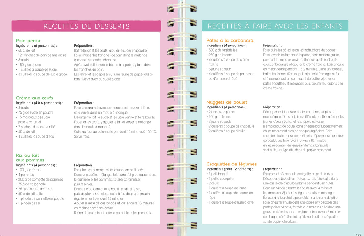 On fait quoi pour le dîner ? Agenda Mémoniak 2025, 16 mois de recettes pour tous les soirs