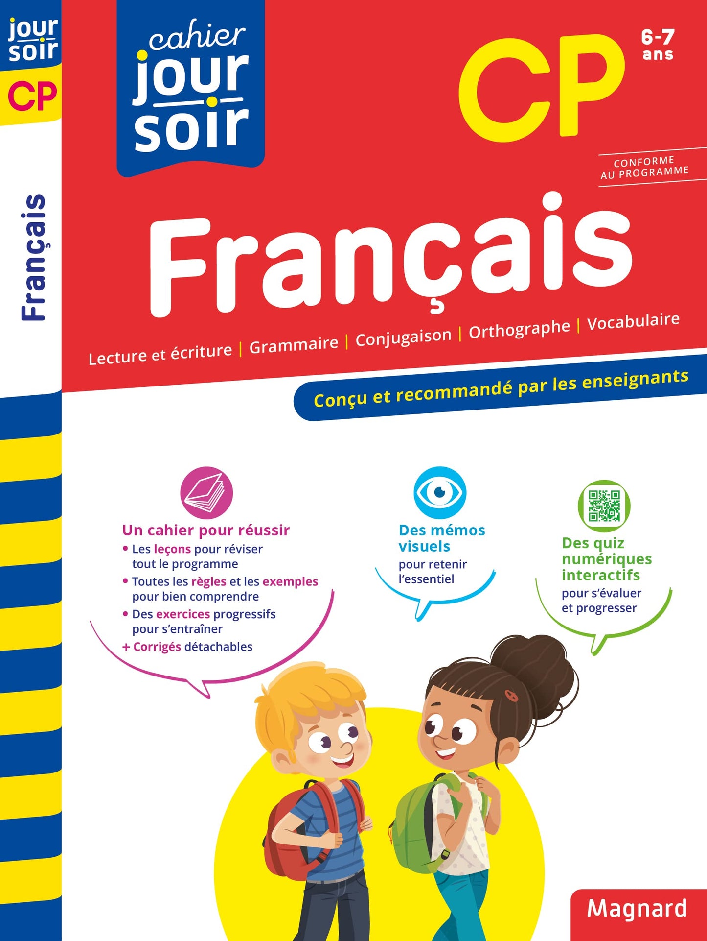 Français CP - Cahier Jour Soir: Conçu et recommandé par les enseignants