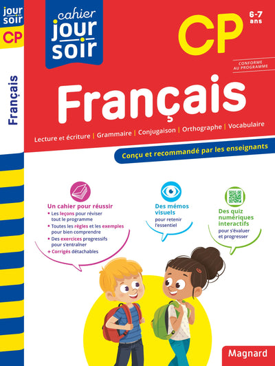 Français CP - Cahier Jour Soir: Conçu et recommandé par les enseignants