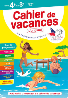 Cahier de vacances 2022, de la 4e vers la 3e: Magnard, l'inventeur des cahiers de vacances