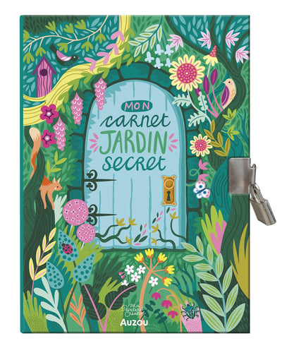 MA PAPETERIE CRÉATIVE - CARNET JARDIN SECRET