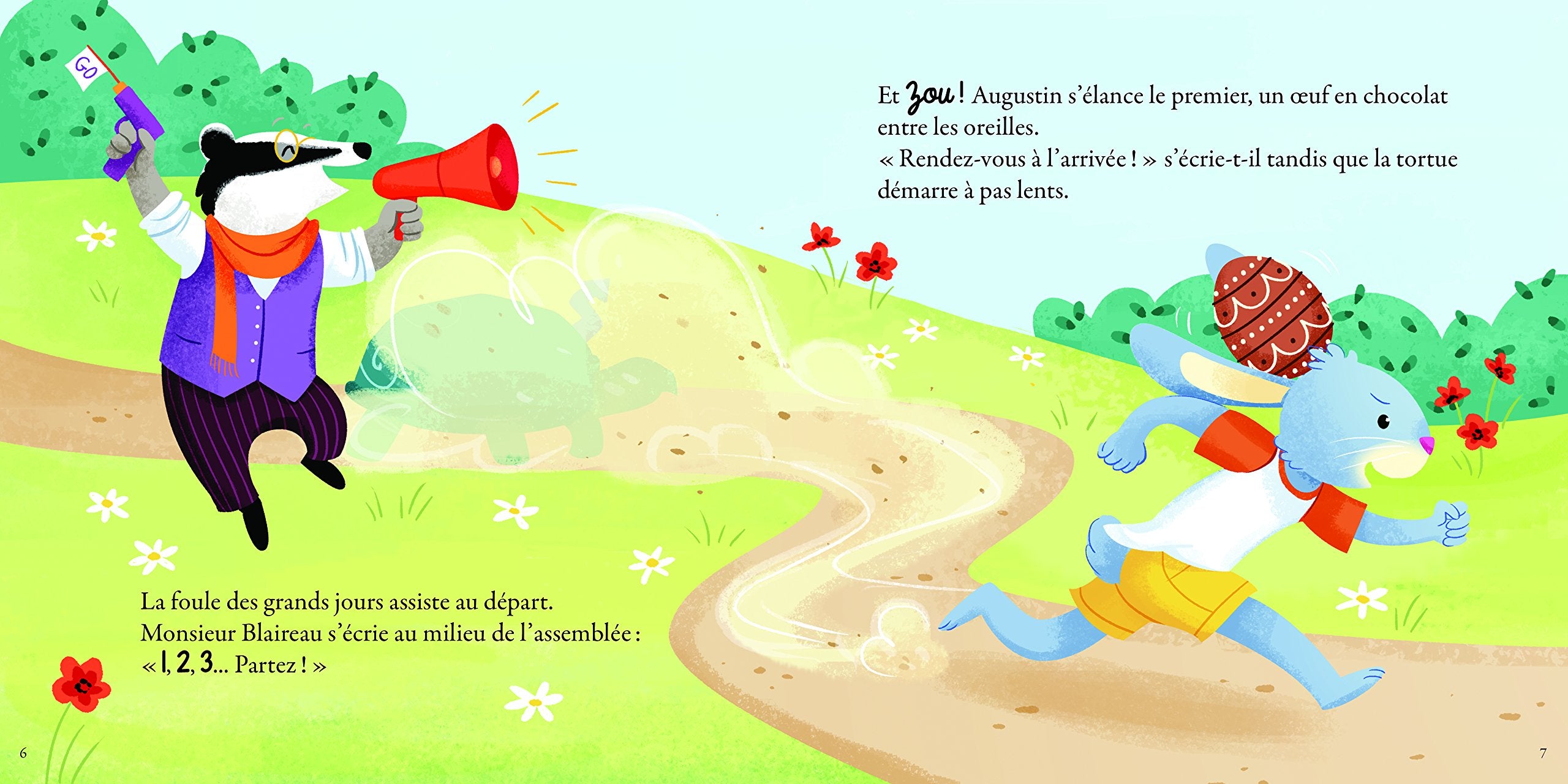 Augustin et la course aux oeufs de paques (coll. mes ptits albums)