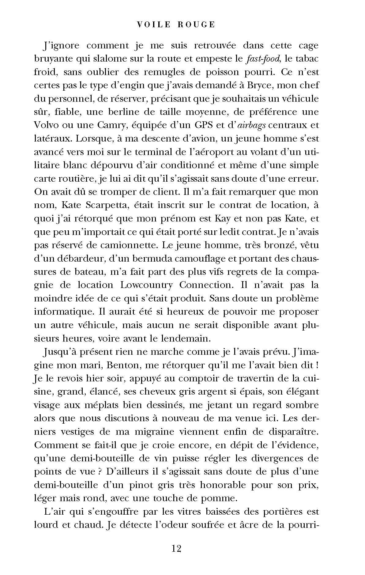 Voile rouge: Une enquête de Kay Scarpetta