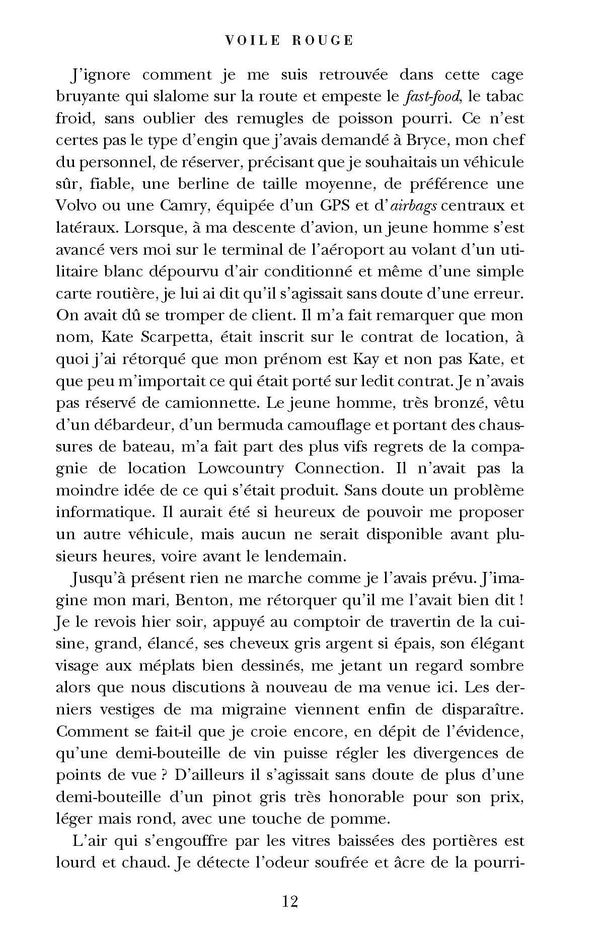 Voile rouge: Une enquête de Kay Scarpetta