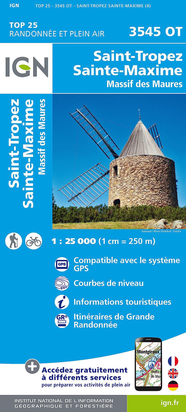 3545OT Saint tropez - sainte maxime massif des maures