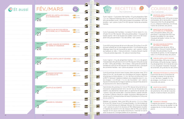 On fait quoi pour le dîner ? Au robot-cuiseur avec Kelly Helard 2024 - 12 mois de recettes