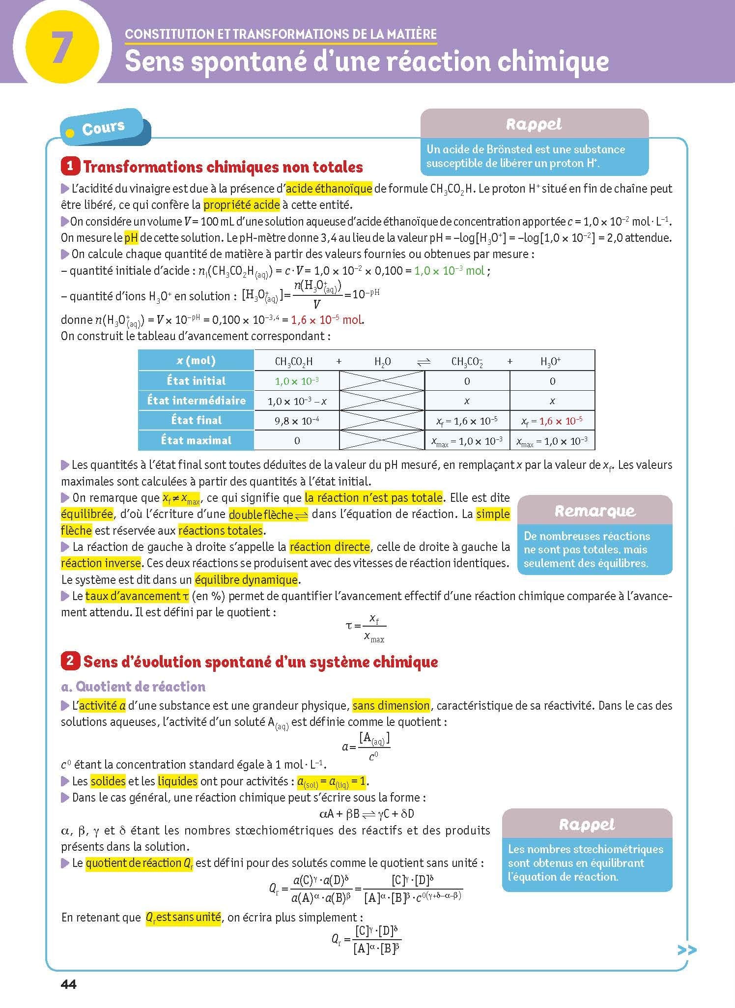 L'Année de Tle Spécialités Physique-Chimie SVT - Tout-en-un