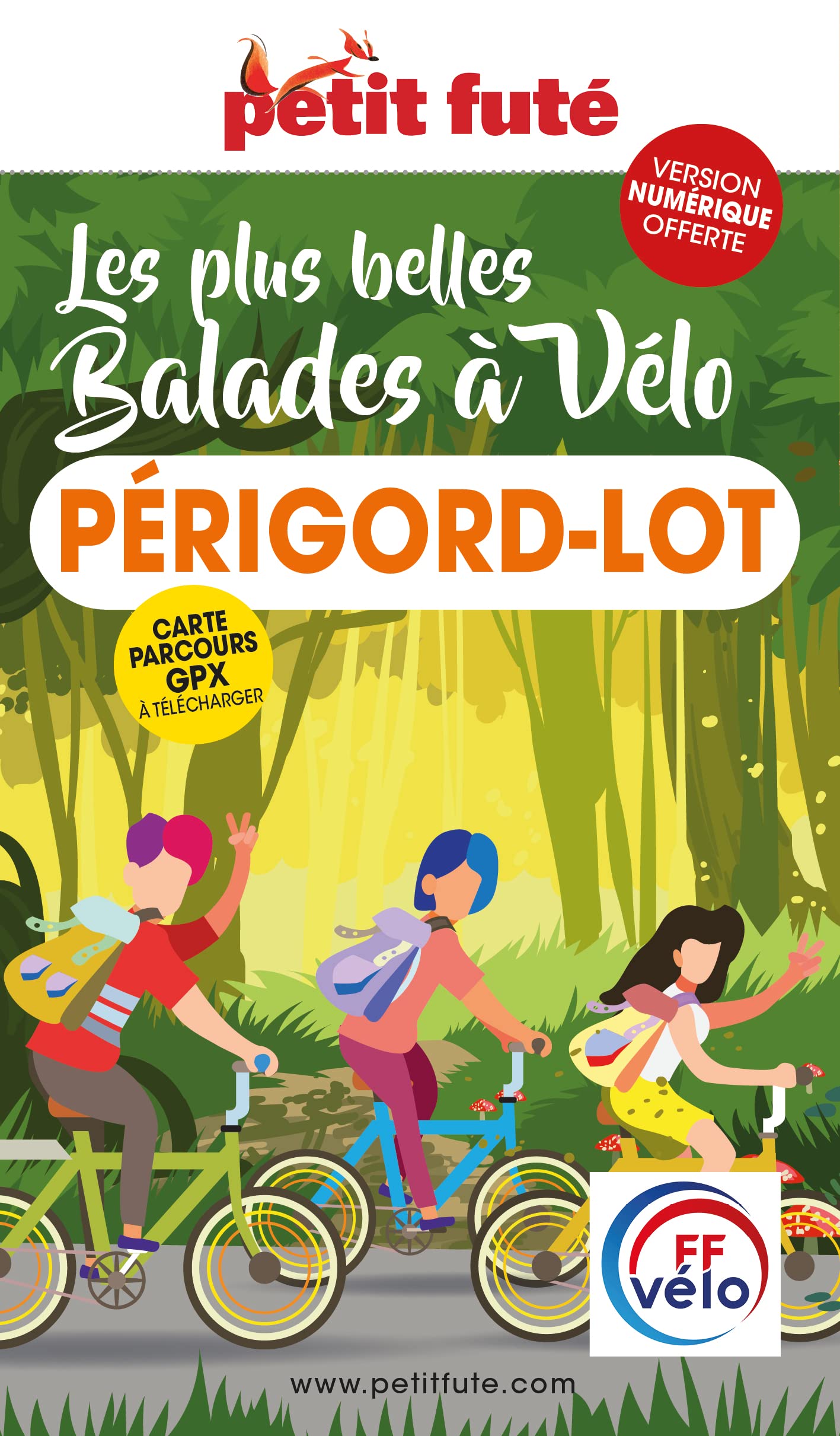 Guide Balades à vélo Périgord-Lot 2023 Petit Futé