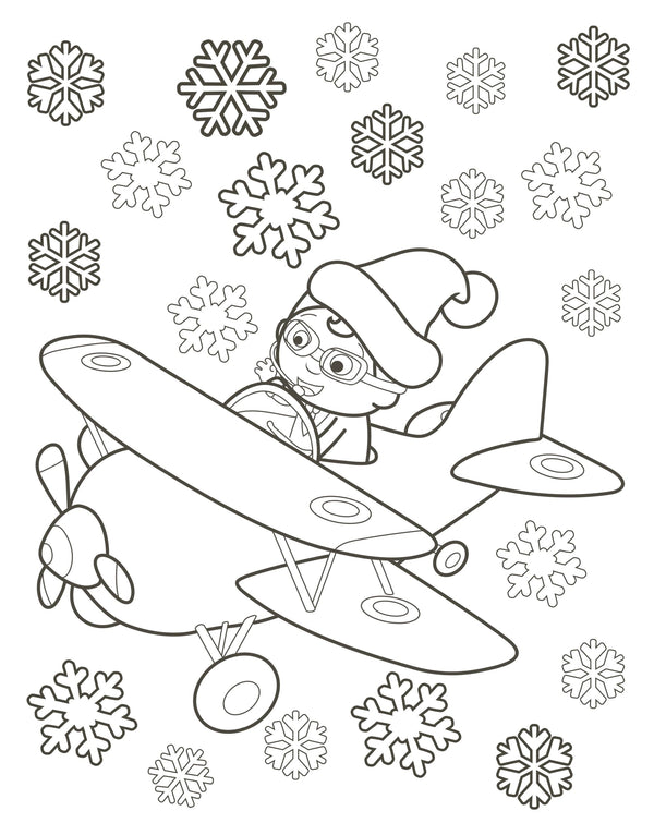 Mon très grand livre de coloriages Noël