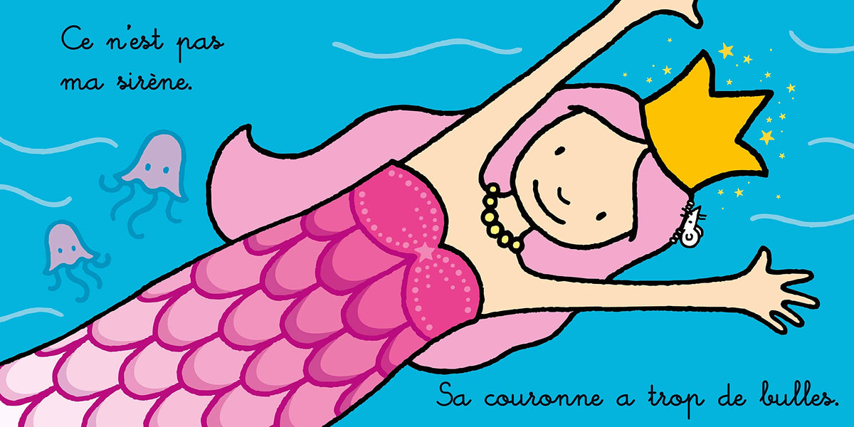 Où est ma sirène ? - Les tout-doux Usborne