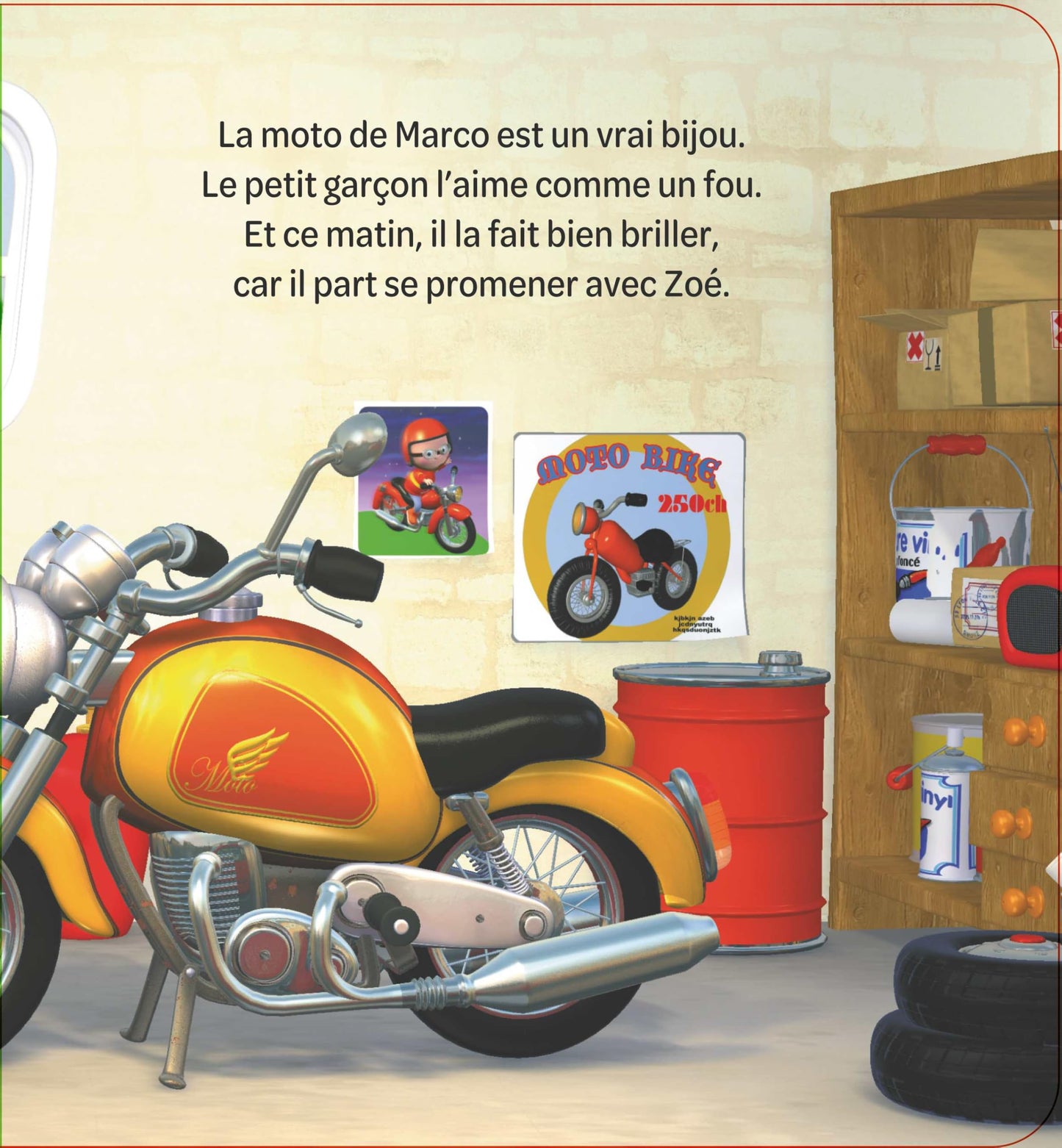 La moto de Marco