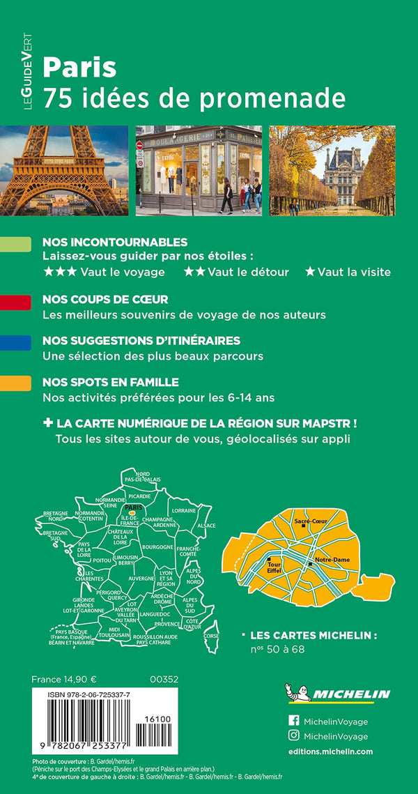 Guide Vert Paris: 75 idées de promenade