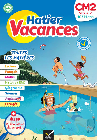 Hatier vacances - Cahier de vacances 2025 du CM2 vers la 6e 10/ 11 ans: pour réviser son année dans toutes les matières