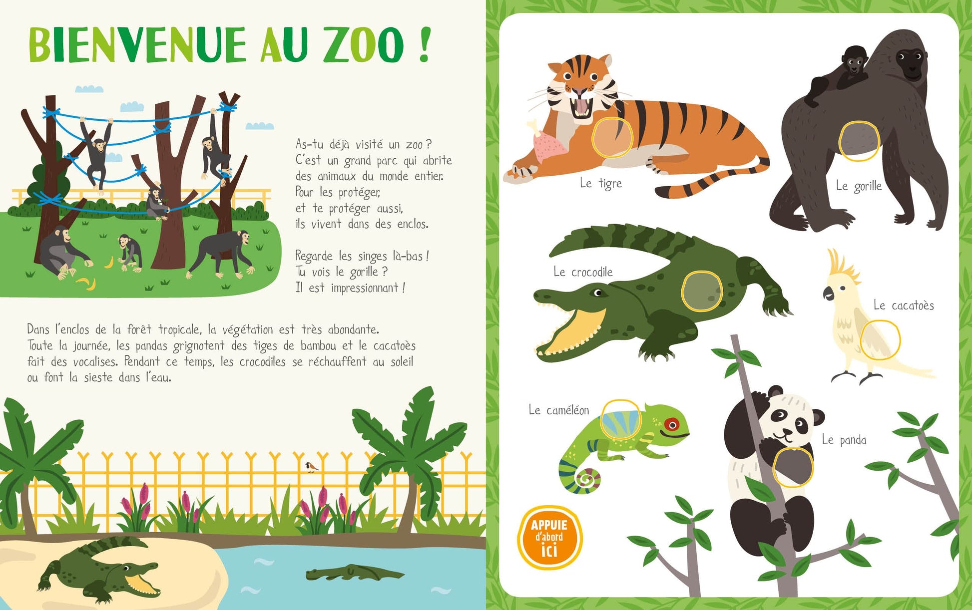 MON LIVRE SONORE - LE ZOO