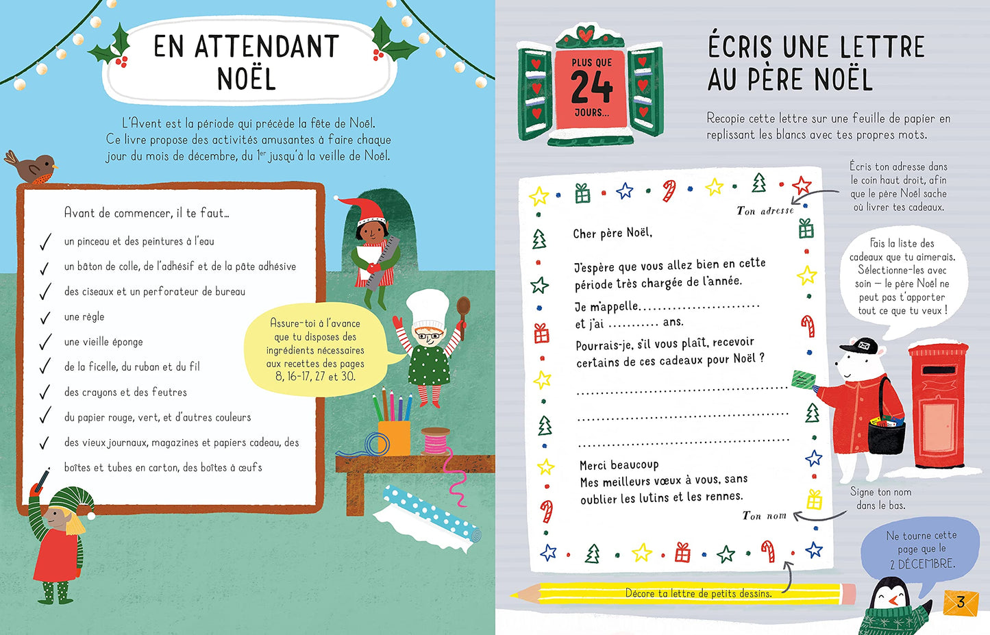 En attendant Noël - 24 activités