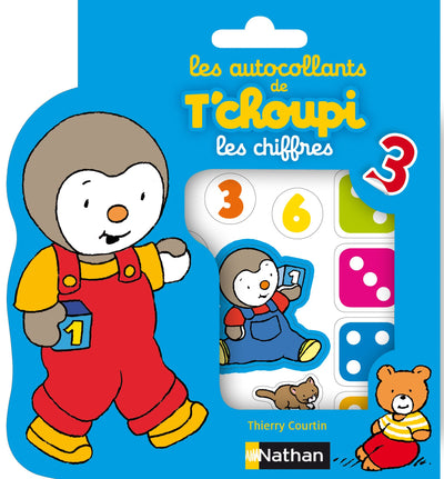 Les autocollants de T'choupi - Dès 2 ans: Les chiffres