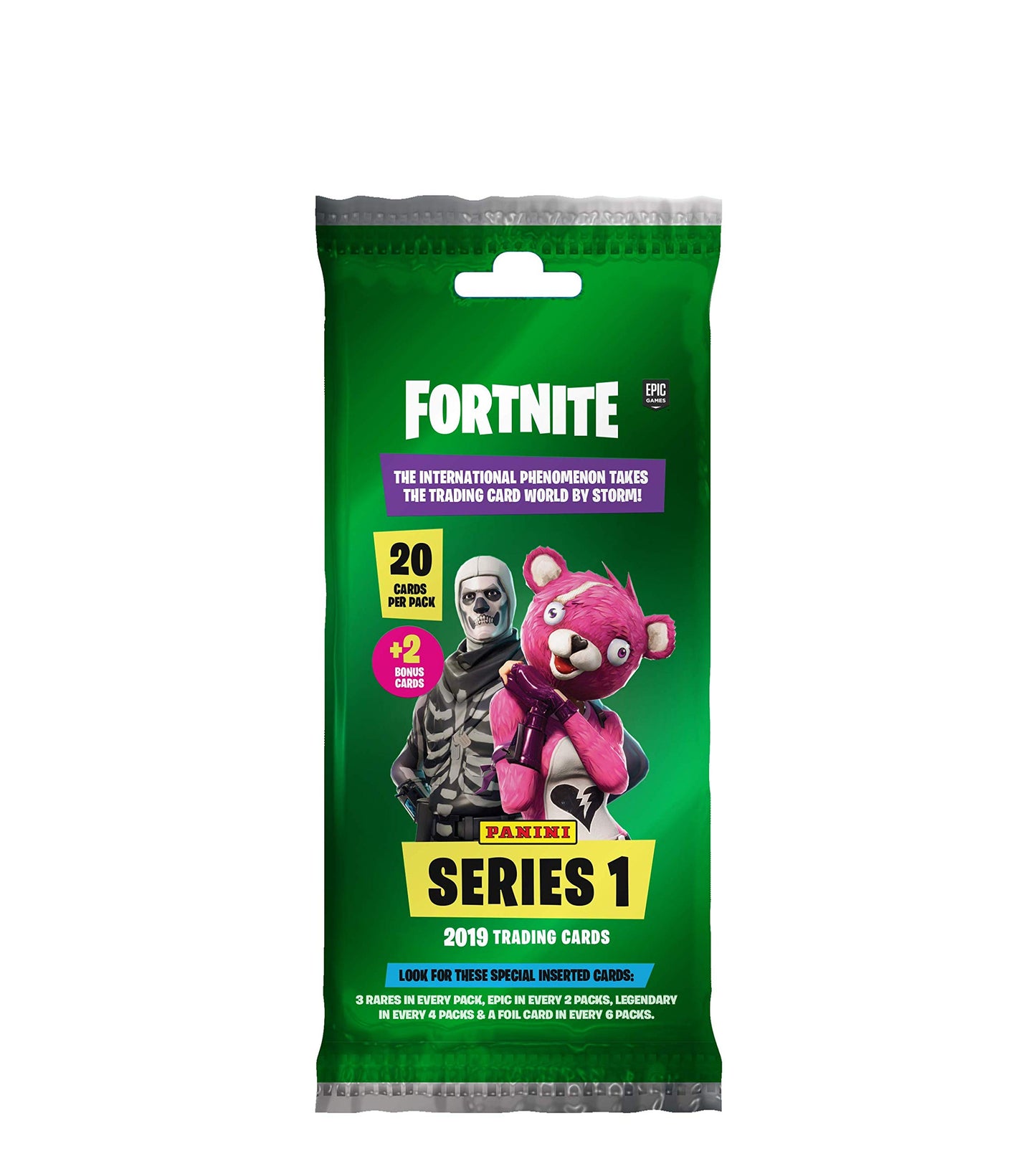 Panini France SA-Pochette FORTNITE TC FAT PACK 22 CARTES, 2506_048