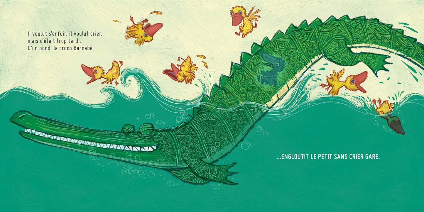 Croco contre canetons