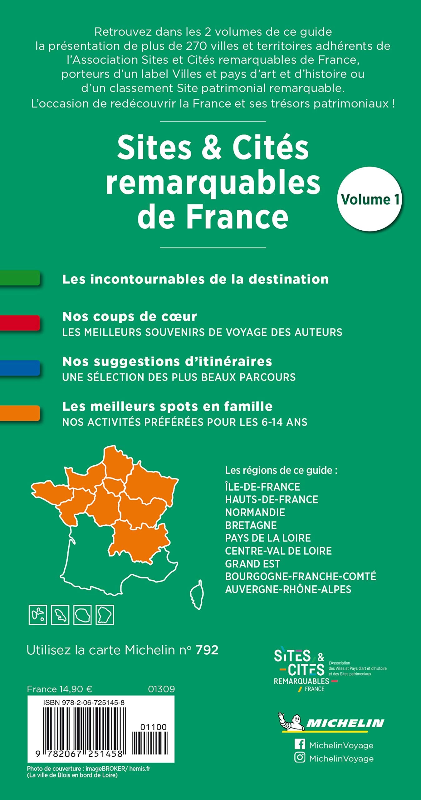 Guide Vert Sites et cités remarquables NORD
