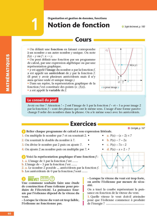 Mon Année Brevet - Je prépare et réussis mon Brevet 3e