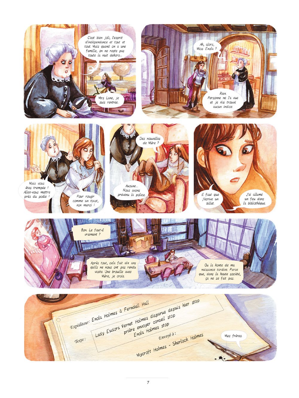 Les enquêtes d'Enola Holmes - Tome 1 La double disparition (1)