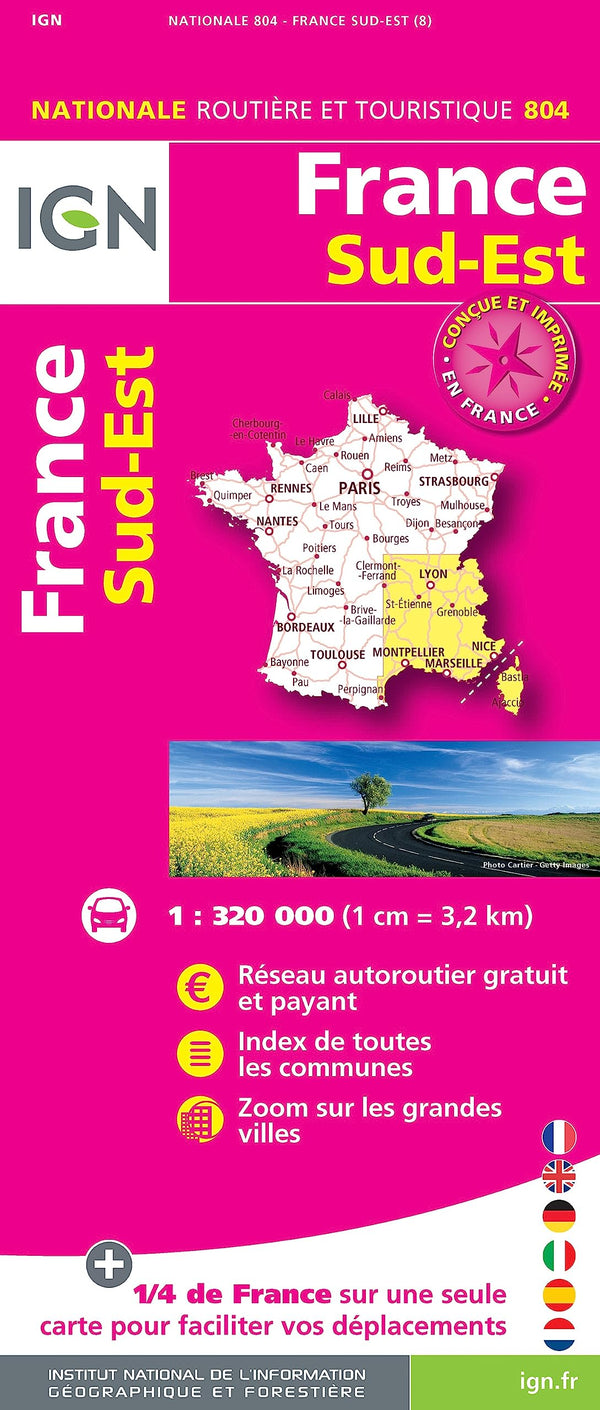 804 FRANCE SUD-EST RECTO;VERSO