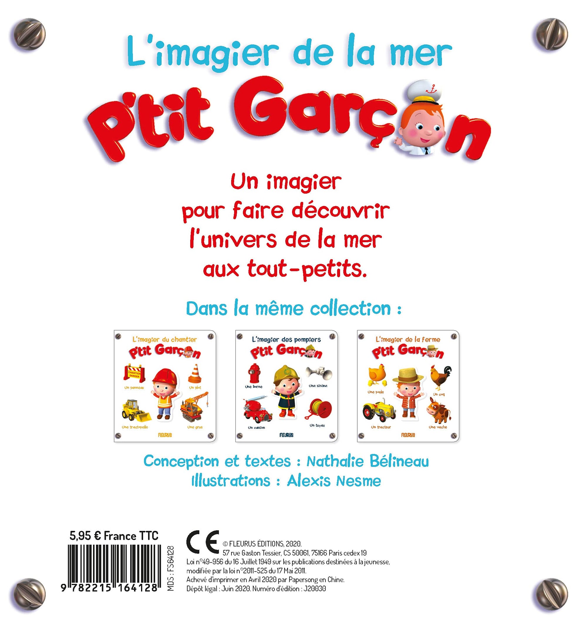 L'imagier de la mer - P'tit Garçon