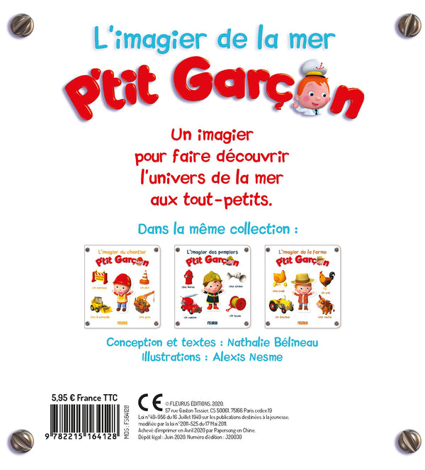 L'imagier de la mer - P'tit Garçon