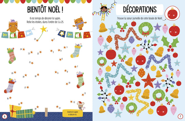 Noël - Mes stickers en feutrine