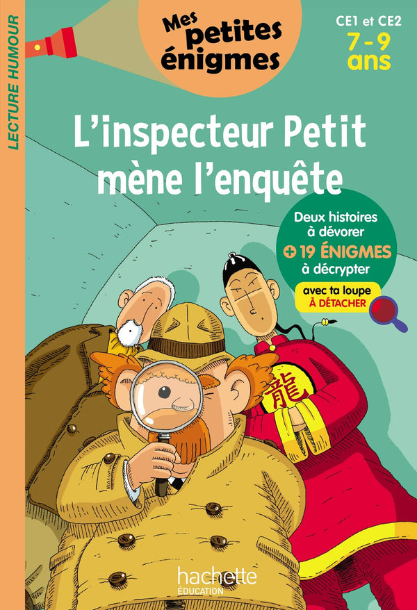 L'inspecteur Petit mène l'enquête - Mes petites énigmes CE1 et CE2 - Cahier de vacances 2022