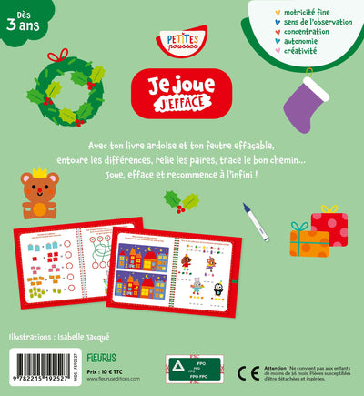 Je joue, j'efface - C'est Noël !