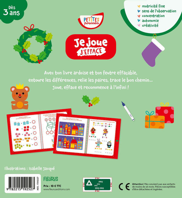 Je joue, j'efface - C'est Noël !