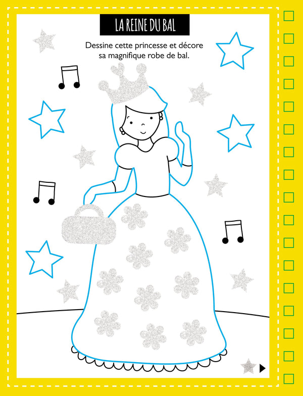 Mon fabuleux livre à gratter des princesses